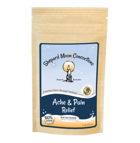 Ache and Pain Bath Remedy 4 ounce pouch front