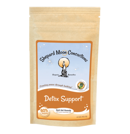 Detox Support Bath Remedy 4 ounce pouch front