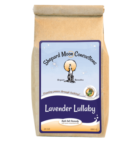 Lavender Lullaby Bath Remedy 24 ounce bag front