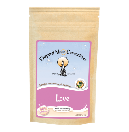 Love Bath Remedy 4 ounce pouch front