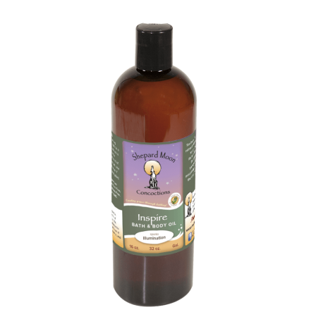 Inspire Bath and Body Oil and Massage 16 ounce bottle