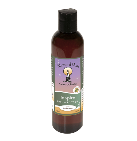Inspire Bath and Body Oil and Massage 8 ounce bottle