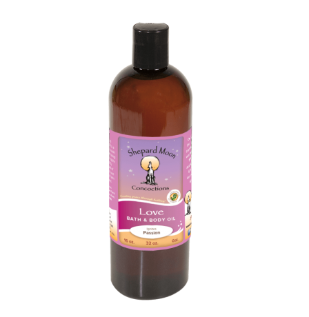 Love Bath and Body Oil and Massage 16 ounce bottle