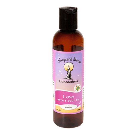 Love Bath and Body Oil and Massage 4 ounce bottle