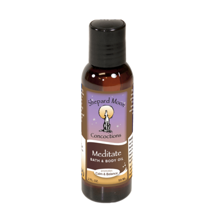 Meditate Bath and Body Oil and Massage 2 ounce bottle