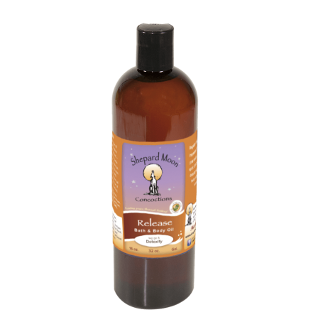 Release Bath and Body Oil 16 ounce bottle