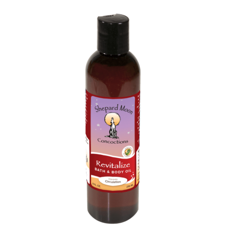 Revitalize Bath and Body Oil and Massage 8 ounce bottle