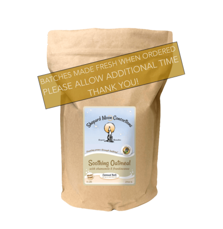 Soothing Oatmeal Bath Remedy 6 pound bag batches made fresh with order please allow extra time