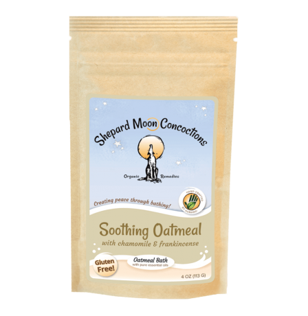 Soothing Oatmeal Bath Remedy 4 ounce pouch front