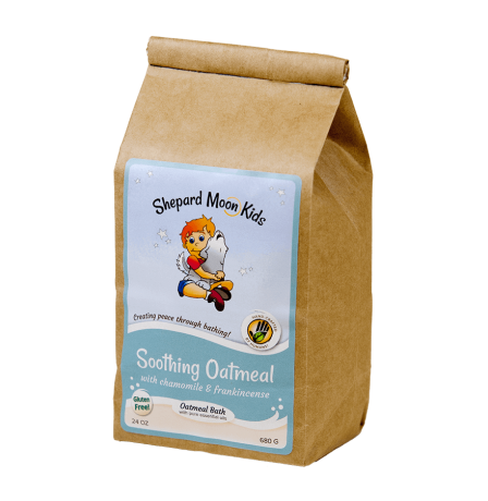 Soothing Oatmeal for Kids 24 ounce bag tilted left