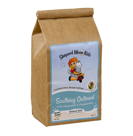 Soothing Oatmeal for Kids 24 ounce bag tilted right