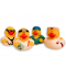 Set of 4 healthcare worker ducks