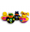 4 set of superhero rubber ducks